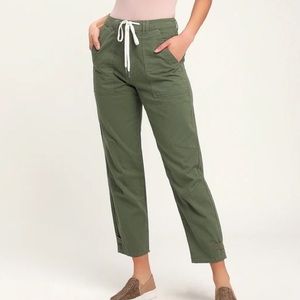 Army Green Carpenter Pants
